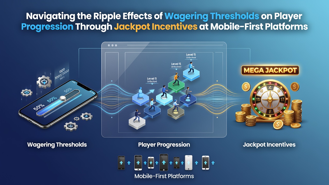 Illustration der Auswirkungen von Wettanforderungen auf mobile Jackpot-Plattformen